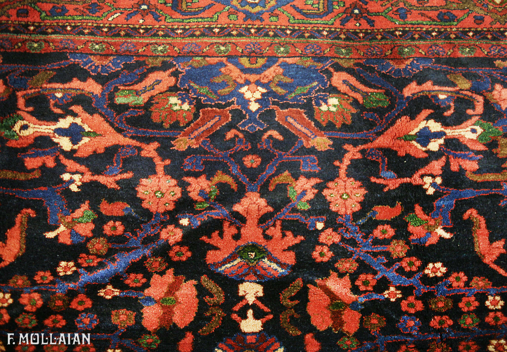 Persian Mishan Antique Kalleh Size Carpet n°:97833949